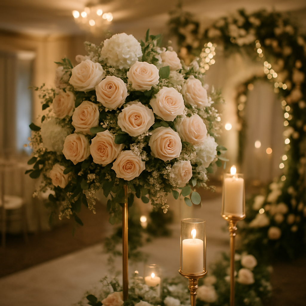 Floral arrangements for special events