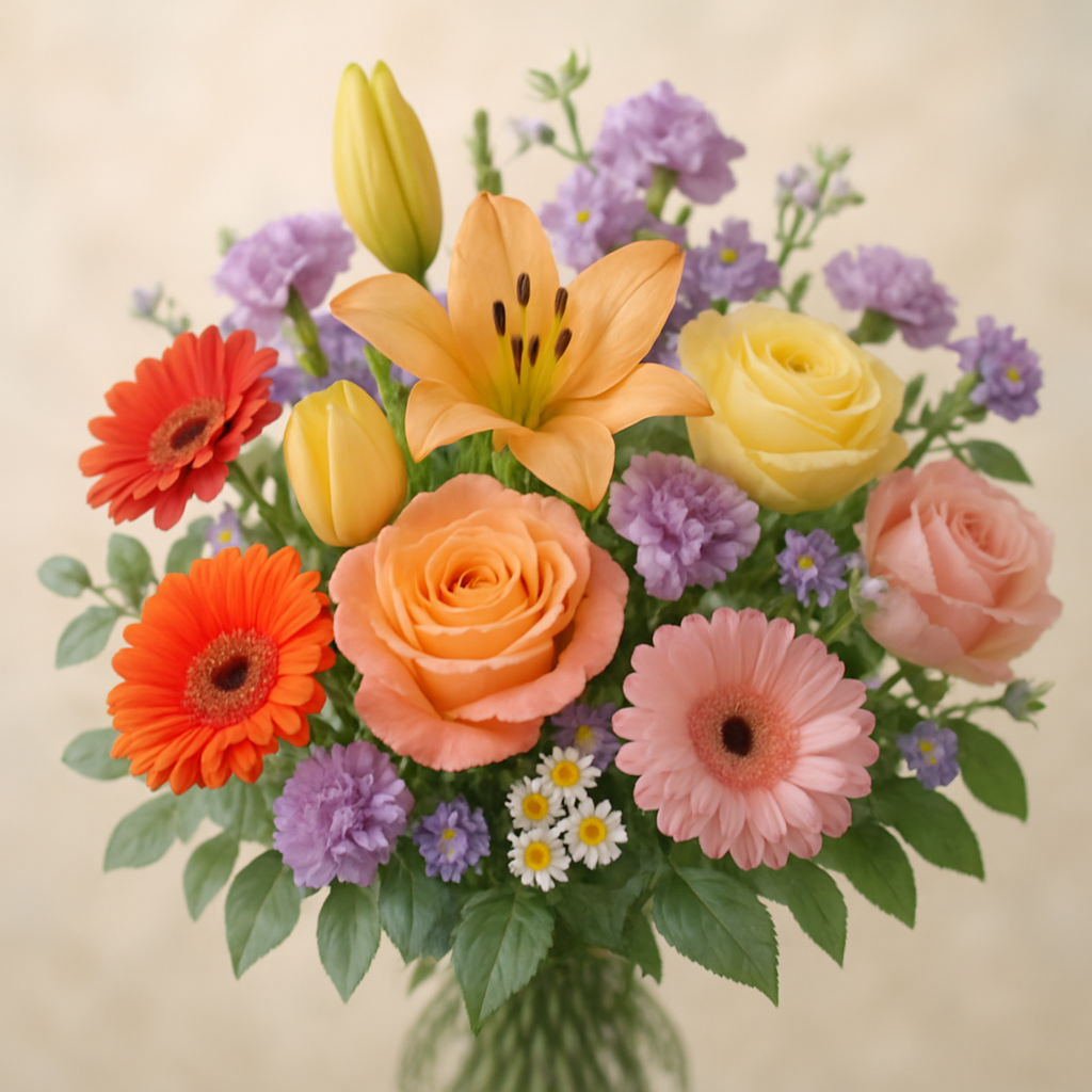 A beautiful flower arrangement