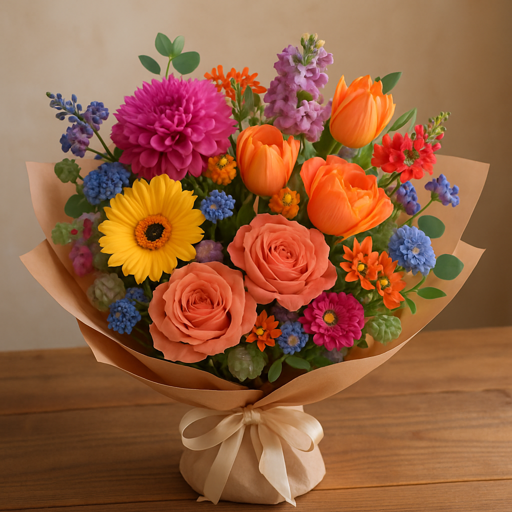 Customized flower bouquet